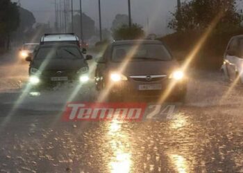 Το δεύτερο κύμα κακοκαιρίας “χτυπά” τη Δυτ. Ελλάδα με ισχυρές βροχές και καταιγίδες – Ο καιρός στην Πάτρα