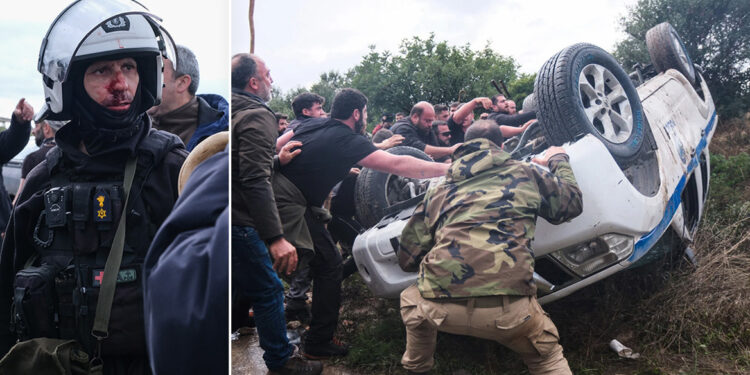 Επεισόδια αγροτών: «Ζητάμε συγγνώμη από τους αστυνομικούς που τραυματίστηκαν», λέει ο πρόεδρος των κτηνοτρόφων Χανίων – Δύο συλλήψεις