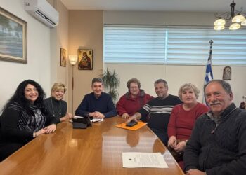 Συνάντηση Αλεξόπουλου με τον σύλλογο «Ερυθρά Γαία»: “Σύντομα θα έρθω στη Λακκόπετρα για να εξετάσουμε τα ζητήματα από κοντά”