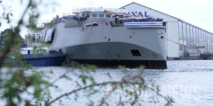 Belharra: Η φρεγάτα «Κίμων» εν πλω προς τον Ναύσταθμο Σαλαμίνας – Βίντεο