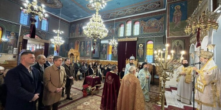 Ο Δήμαρχος Δυτικής Αχαΐας στην Αρχιερατική Θεία Λειτουργία εις μνήμη των Μαρτύρων Πατέρων Χοζεβιτών