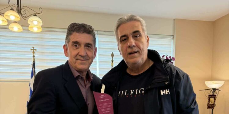 Βράβευση του Συλλόγου “Πείρος” για την εθελοντική προσφορά στην πυρκαγιά του Αυγούστου