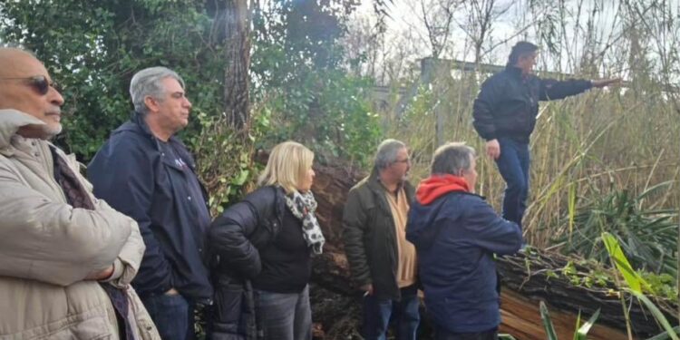 Έσπασε ο αγωγός στον Πείρο από την κακοκαιρία – Αλεξόπουλος: “Πάμε όλοι τώρα κάτω … να δούμε τι έγινε και τί θα κάνουμε”