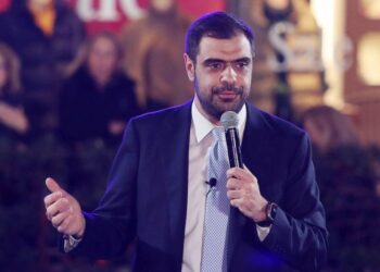 Ο Παύλος Μαρινάκης εγκαινίασε το πολιτικό του γραφείο