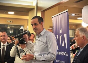 Γρηγόρης Δημητριάδης στην κοπή πίτας της ΔΕΕΠ Ηλείας: «Είμαι στρατιώτης της παράταξης – Δεν σκοπεύω να πολιτευτώ το 2027»