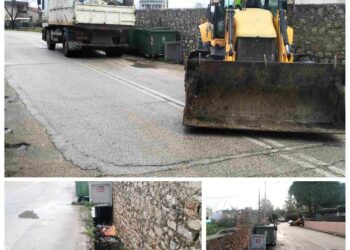 Καθάρισαν τα αυλάκια στις Αλυκές