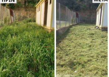 Κάτω Αχαΐα: Παρεμβάσεις στο γήπεδο στην περιοχή «Σπάσμα» – ΦΩΤΟ