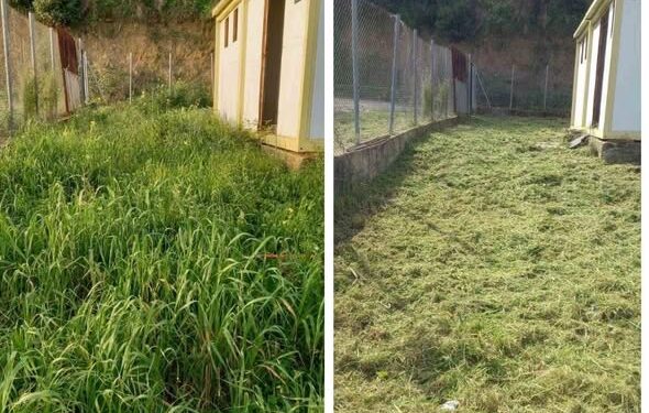 Κάτω Αχαΐα: Παρεμβάσεις στο γήπεδο στην περιοχή «Σπάσμα» – ΦΩΤΟ