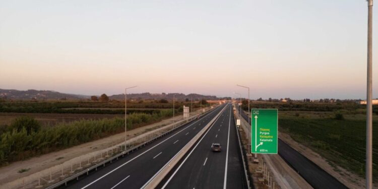 Ολυμπία Οδός: Χιλιομετρική χρέωση και στον κόμβο Αμαλιάδας στην Πατρών – Πύργου από την Παρασκευή 20 Μαρτίου