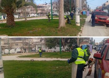 Ήρθε η σειρά της πλατείας Δύμης -Μακάρι να διατηρηθεί καθαρή