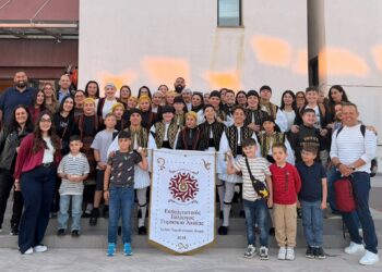 Σύλλογος Γομοστού: Σημαντική εμπειρία, συγκίνηση και παραδοσιακή “σφραγίδα” στα βόρεια… ΦΩΤΟ