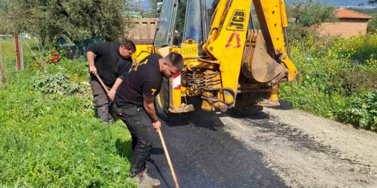 Δυτική Αχαΐα – Δημοτικό οδικό δίκτυο: Εργασίες αποκατάστασης στην κοινότητα Μιτόπολης