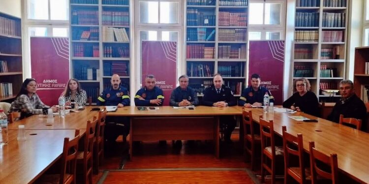 Υπό τον συντονισμό του Κώστα Ταπεινού Διυπηρεσιακή άσκηση Πολιτικής Προστασίας επί χάρτου “ΙΟΛΑΟΣ”