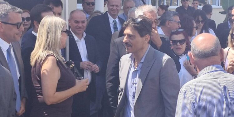 Πάτρα: Γεωργιάδης και Γιαννακόπουλος στα εγκαίνια του ερευνητικού κέντρου της ΒΙΑΝΕΞ (ΦΩΤΟ & ΒΙΝΤΕΟ)