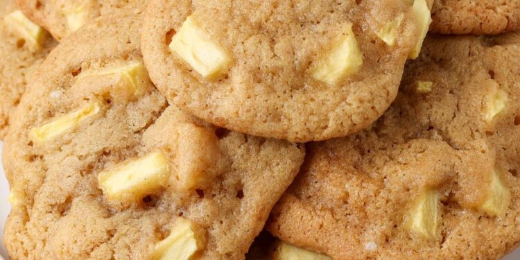 Γεμιστά cookies με πραλίνα μπισκότου