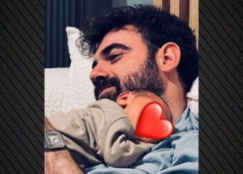 Πσιτ! Ο Μαζαρακιώτης ηθοποιός Νίκος Πολυδερόπουλος αγκαλιά με τον 5,5 μηνών γιο του!