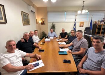 Συνάντηση Δημάρχου με το νεοεκλεγέν Δ.Σ. της νεοσύστατης Αθλητικής Ένωσης Αλισσού