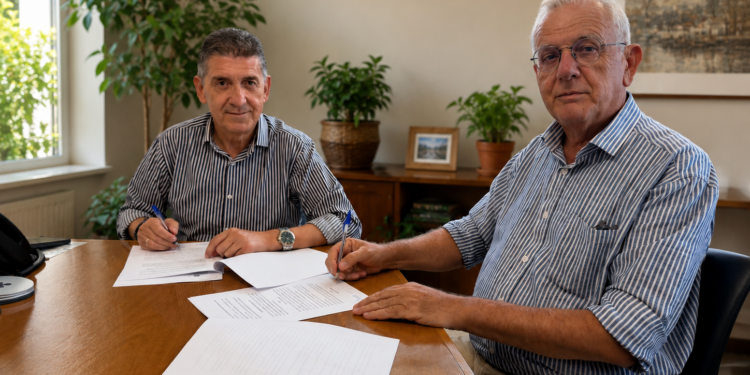 Υπογραφή σύμβασης για σύνταξη υδρογεωλογικών μελετών για τους ΧΥΤΑ Φλόκα και Αιγείρας