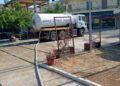 Με ειδικό εξοπλισμό το πλύσιμο των κοινόχρηστων χώρων στην Κάτω Αχαΐα