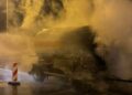 Άνοιξε η Ιόνια Οδός μετά τη φωτιά σε βυτιοφόρο με υγραέριο