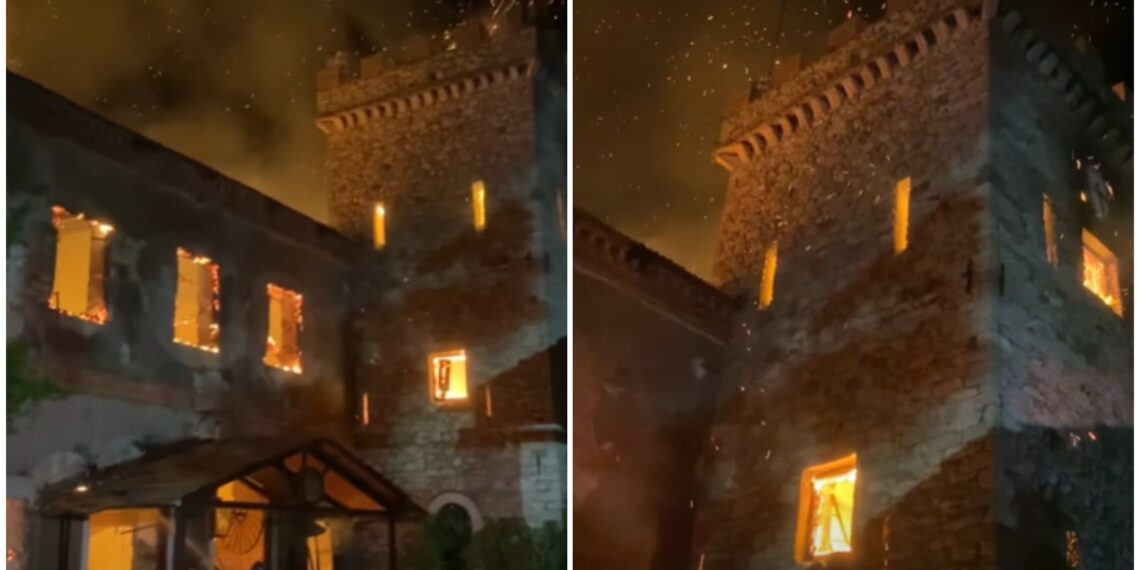 Οι συγκλονιστικές εικόνες από το φλεγόμενο πέτρινο κτίριο της Achaia Clauss – Δάκρυσε η Πάτρα με την καταστροφή (ΦΩΤΟ – ΒΙΝΤΕΟ)