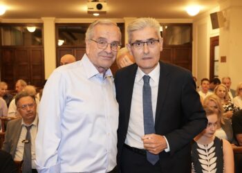 Πσιτ! Ο Άγγελος Τσιγκρής στο πλευρό του Αντώνη Σαμαρά